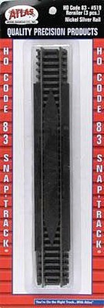 Atlas Code 83 Rerailer (3) HO Scale Nickel Silver Model Train Track #519