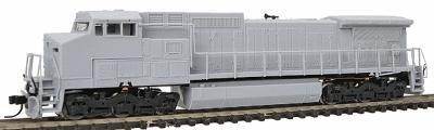 Atlas GE Dash 8-40CW Undecorated (CR Style) N Scale Model Train Diesel Locomotive #51902