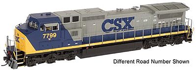 Atlas GE Dash 8-40CW CSX #7677 N Scale Model Train Diesel Locomotive #51975