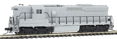 Atlas EMD SD24 Undecorated - CB&Q Style N Scale Model Train Diesel Locomotive #54400