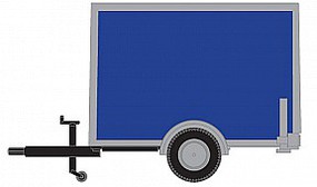 Box Trailer Blue