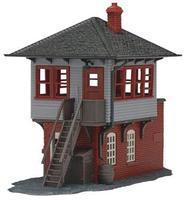 Atlas Signal Tower Built-Up HO Scale Model Railroad Building #604 Atlas Signal Tower Built-Up HO Scale Model Railroad Building #604