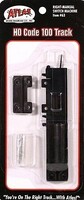 Atlas Code 100 Manual Machine Switch RH HO Scale Nickel Silver Model Train Track #63 Atlas Code 100 Manual Machine Switch RH HO Scale Nickel Silver Model Train Track #63