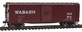 Atlas USRA Steel Rebuilt Boxcar Walbash #82144 HO Scale Model Train Freight Car #64191