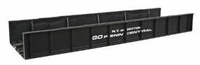 Code 100 Decorated Plate Girder Bridge - Penn Central HO Scale Model Railroad Bridge #70000009