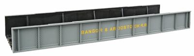 Atlas Code 100 Decorated Plate Girder Bangor & Aroostook HO Scale Model Railroad Bridge #70000012