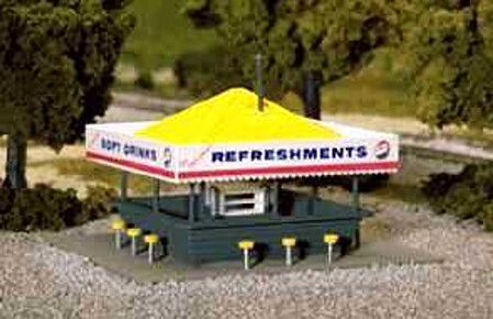 Atlas Refreshment Stand Kit HO Scale Model Railroad Building #715