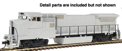 Atlas Silver Series GE Dash 8-40BW Undecorated HO Scale Model Train Diesel Locomotive #7241