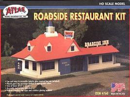 Roadside Restaurant Kit HO Scale Model Railroad Building #760