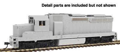 Atlas EMD SD26 w/2-Piece Windshield Undecorated HO Scale Model Train Diesel Locomotive #7900