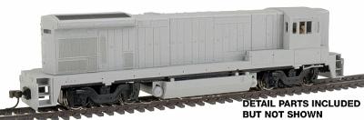 Atlas GE B30-7 - Sound & DCC Equipped - Undecorated HO Scale Model Train Diesel Locomotive #8104