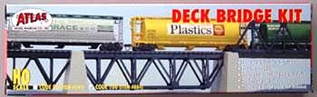 Atlas Deck Bridge N/S HO Scale Model Railroad Bridge #884