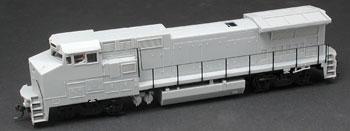 Atlas Dash 8-40BW Undecorated HO Scale Model Train Diesel Locomotive #9051