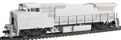 Atlas GE Dash 8-32BWH w/Sound & DCC Undecorated HO Scale Model Train Diesel Locomotive #9864