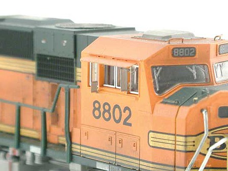 Atlas Modern Locomotive Cab Rear-View Mirrors 4 Each Standard and Small Styles - N-Scale