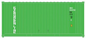 Atlas-O O Trainman 20' Container, Evergreen (2)