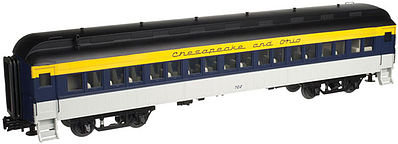 Atlas-O 60 Coach Car 3 Rail Chesapeake & Ohio O Scale Model Train Passenger Car #2001115