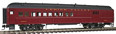 Atlas-O 60 Combine Car 2-Rail - Lehigh Valley #1050 O Scale Model Train Passenger Car #20012561