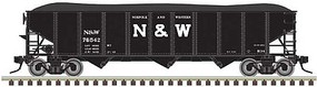 Atlas-O O Trainman 70-Ton 9-Panel Hopper, N&W Atlas-O O Trainman 70-Ton 9-Panel Hopper, N&W