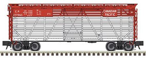 Atlas-O O Trainman 40' Stock Car, CPR (2R) Atlas-O O Trainman 40' Stock Car, CPR (2R)