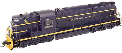 Atlas-O RSD-7/15 2 Rail DC Chesapeake & Ohio #6801 O Scale Model Train Diesel Locomotive #20040019