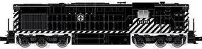 Atlas-O RSD-7/15 2 Rail DCC ATSF 609 O Scale Model Train Diesel Locomotive #20050026 Atlas-O RSD-7/15 2 Rail DCC ATSF 609 O Scale Model Train Diesel Locomotive #20050026