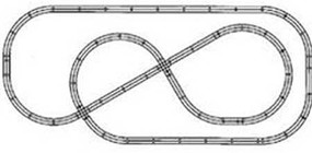 Atlas-O 21st Centruy Track Layout The Pacific Pretzel O Scale Nickel Silver Model Railroad Track #25 Atlas-O 21st Centruy Track Layout The Pacific Pretzel O Scale Nickel Silver Model Railroad Track #25