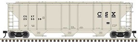 Atlas-O O PS-4427 Low Side Covered Hopper, CSX Atlas-O O PS-4427 Low Side Covered Hopper, CSX