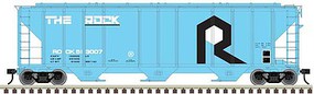 O PS-4427 Low Side Covered Hopper, ROCK