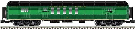 Atlas-O 70 Madison Heavyweight Diner and Railway Post Office Set - 3-Rail - Ready to Southern Railway 3170, 31 (Crescent, green, black) - O-Scale
