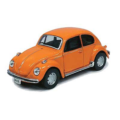 Atlas-O Volkswagen Beetle - Assembled Orange - 1/43 Scale
