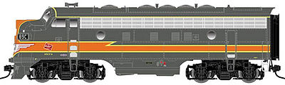 Atlas-O F7A Powered 2-Rail Milwaukee Road #89A O Scale Model Train Diesel Locomotive #30124007