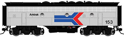 Atlas-O F7B Powered 2-Rail Amtrak #152 O Scale Model Train Diesel Locomotive #30124017