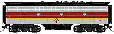 Atlas-O F7B Powered 2-Rail Erie Lackawanna #7113 O Scale Model Train Diesel Locomotive #30124019