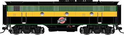 Atlas-O EMD F3B Phase II - 2-Rail Chicago & North Western O Scale Model Train Diesel Locomotive #36431