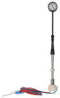 Atlas-O Lighted Clock O Scale Model Railroad Street Light #4001019 Atlas-O Lighted Clock O Scale Model Railroad Street Light #4001019