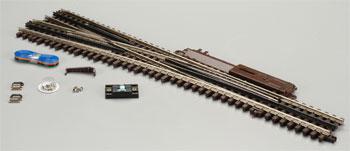 Atlas-O 3 Rail - #5 Turnout Lefthand O Scale Nickel Silver Model Train Track #6024