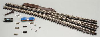 Atlas-O 3 Rail - #5 Turnout Righthand O Scale Nickel Silver Model Train Track #6025