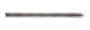 Atlas-O 40 Custom Rigid Straight Track O Scale Nickel Silver Model Train Track #6058