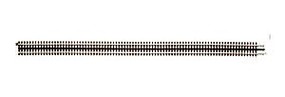Atlas-O 40 Custom Rigid Straight Track O Scale Nickel Silver Model Train Track #6058 Atlas-O 40 Custom Rigid Straight Track O Scale Nickel Silver Model Train Track #6058