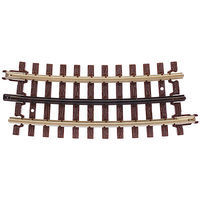 Atlas-O 3-Rail O54 Half Curved Section O Scale Nickel Silver Model Train Track #6061 Atlas-O 3-Rail O54 Half Curved Section O Scale Nickel Silver Model Train Track #6061