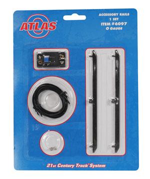 Atlas-O 3-Rail - Accessory Rails pack O Scale Nickel Silver Model Train Track #6097