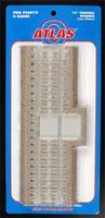 Atlas-O 3-Rail Roadbed Straight Sections 10'' Terminal Section O Scale Model Train Roadbed #66010 Atlas-O 3-Rail Roadbed Straight Sections 10'' Terminal Section O Scale Model Train Roadbed #66010