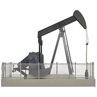 Atlas-O Operating Oil Pump Black O-Scale