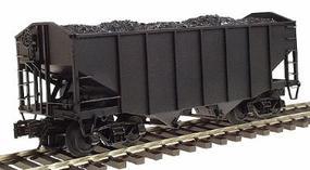 Atlas-O 55-Ton Fishbelly 2-Bay Open Hopper 3-Rail Undecorated O Scale Model Train Freight Car #6751 Atlas-O 55-Ton Fishbelly 2-Bay Open Hopper 3-Rail Undecorated O Scale Model Train Freight Car #6751