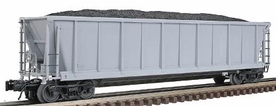 Atlas-O Coalveyor Bathtub Gondola 3-Rail - Undecorated O Scale Model Train Freight Car #8600