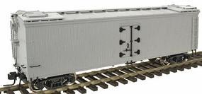Atlas-O 40' Rebuilt Refrigerator Car 2-Rail Undecorated O Scale Model Train Freight Car #9150 Atlas-O 40' Rebuilt Refrigerator Car 2-Rail Undecorated O Scale Model Train Freight Car #9150