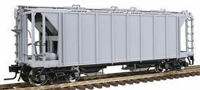 Atlas-O ACF 70-Ton 2-Bay Covered Hopper Undecorated O Scale Model Train Freight Car #9351 Atlas-O ACF 70-Ton 2-Bay Covered Hopper Undecorated O Scale Model Train Freight Car #9351