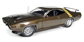 AutoWorldDiecast 1971 Plymouth Roadrunner HT Diecast Model Car 1/18 Scale #1063 AutoWorldDiecast 1971 Plymouth Roadrunner HT Diecast Model Car 1/18 Scale #1063