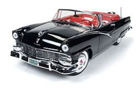 AutoWorldDiecast 1956 Ford Sunliner Convertible Diecast Model Car 1/18 Scale #1072 AutoWorldDiecast 1956 Ford Sunliner Convertible Diecast Model Car 1/18 Scale #1072